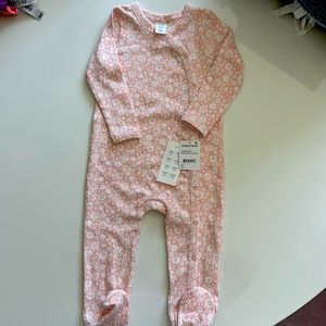 Cute floral snap button onesie brand new with tags from Nordstrom for 9 months